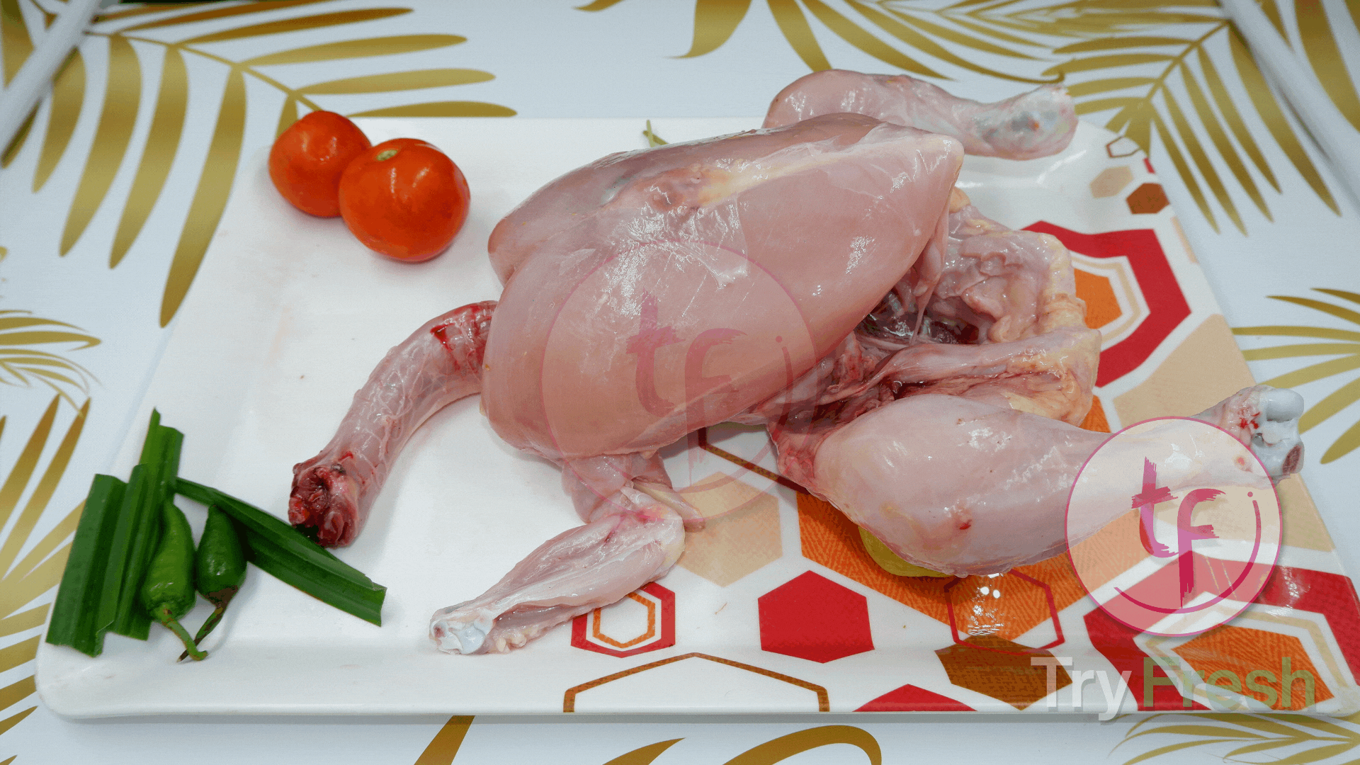 Chicken Whole (Without Skin)