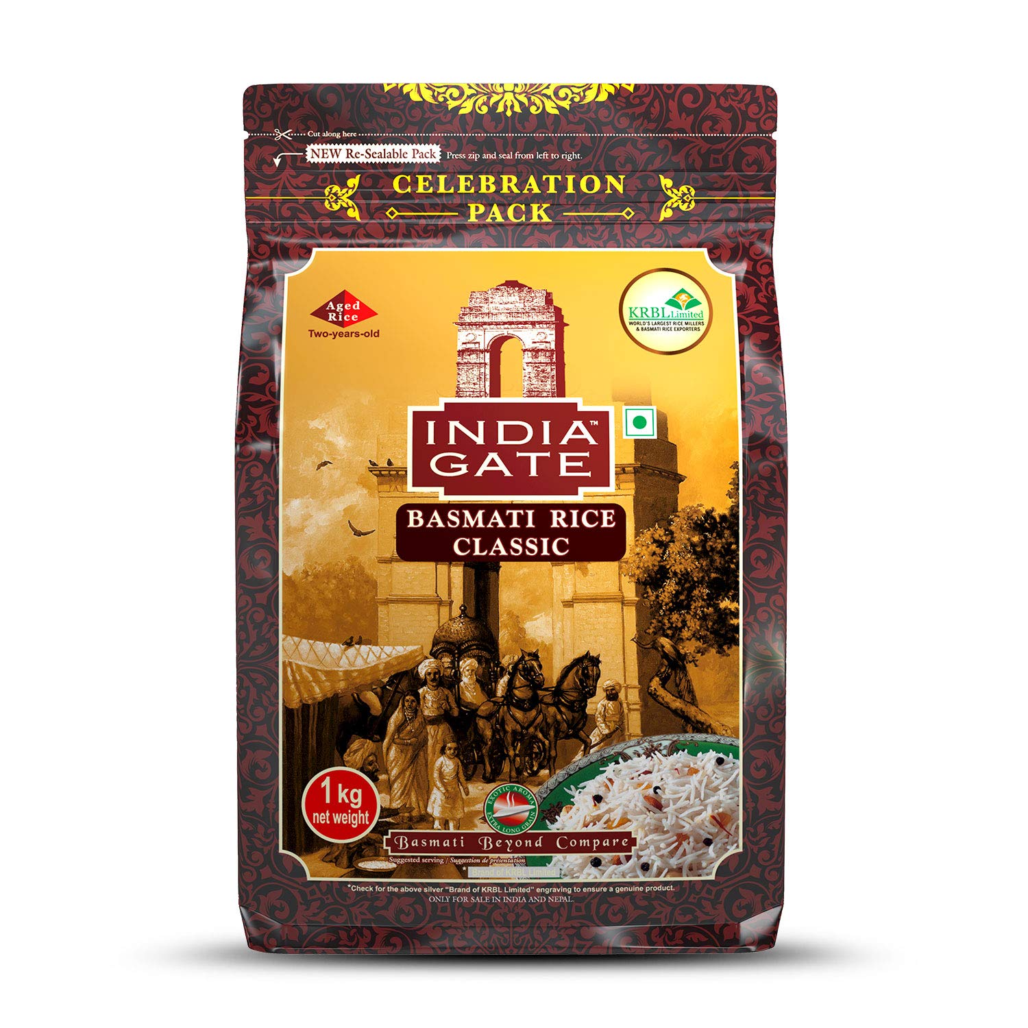 India Gate Classic Rice 1KG