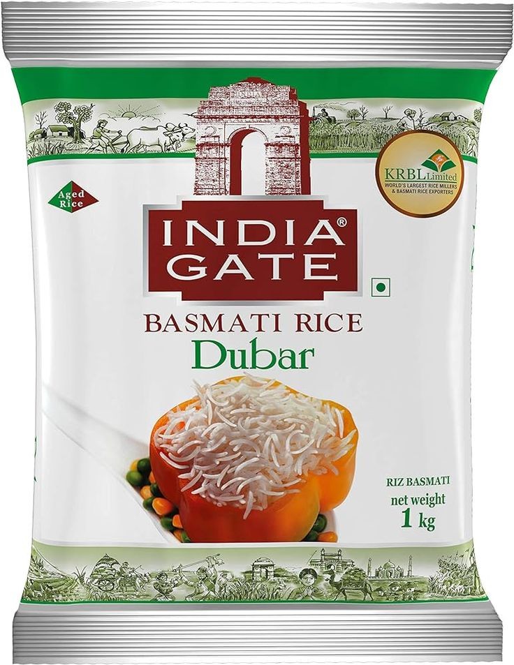 India Gate Pure Basmathi-Dubar 1kg